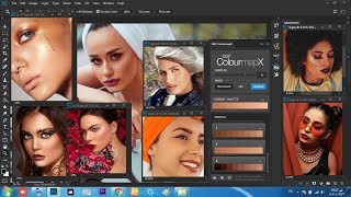 سرقة ال Skin tone من اى صورة بالفوتوشوب NBP ColourmapX [upl. by Orelle326]