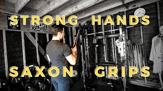 Lifting Better Saxon Grips for Serious Grip Strengthening [upl. by Ayikat]