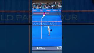 What EVEN IS THAT point 😱😱  Padel Highlights bestofpadel [upl. by Tremann]