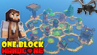 Minecraft Oneblock Skyblock but Its Hardcore Finale [upl. by Ginnie]