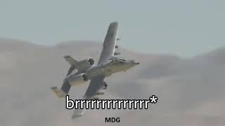 A10 Warthog Gun Sound Brrrrr [upl. by Hayman180]