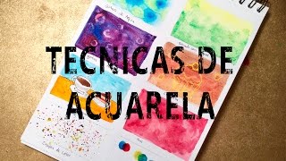 Aprende básicos de acuarela para principiantes [upl. by Xel]