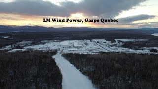 LM Wind Power Wind turbine rotor blades manufacturerGaspe Quebec 4K [upl. by Asseral97]