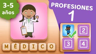 Las PROFESIONES para niños  Vocabulario  Los oficios y trabajos  Incluye JUEGO [upl. by Yrmac]