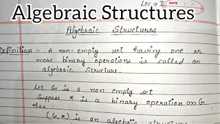 Algebraic Structures in Discrete Mathematics Binary Operation  Binary Composition  Group Theory [upl. by Zielsdorf]