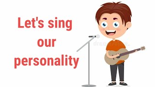 Personality song for kids  Personality Adjectives Song  English series for learning [upl. by Akirre]