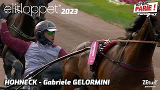 HOHNECK  La course de lElitloppet 2023 à Solvalla avec ICI on PARIE [upl. by Nired]