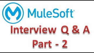 muleSoft interview questions and answers [upl. by Yaakov]