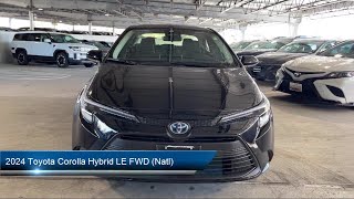 2024 Toyota Corolla Hybrid LE FWD Natl [upl. by Iredale623]