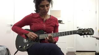 Maathe Malayadhwaja  Khamas  Carnatic electric guitar [upl. by Ericksen]