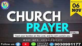 CHURCH PRAYER MEETING II06112024  BEERSHEBA PRAYER HOUSE [upl. by Sandra955]