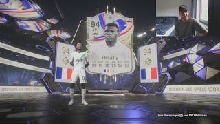 EA FC 24 FIFA 24 94 ICON DESAILLY in PACK OPENING Best Pack of all time Ultimate Team [upl. by Harper]