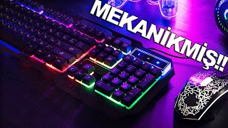 KAZIKLANDIM MEKANİK KLAVYE İNCELEMESİ  GAMETECH BLACK RİDER [upl. by Sherye]