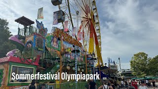 Sommerfestival 2024 Olympiapark München Volksfest vom 090825082024 [upl. by Aisereht]