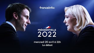 Revoir le débat entre Marine Le Pen et Emmanuel Macron [upl. by Nivlak]