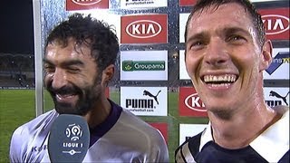 Interview de fin de match  Girondins de Bordeaux  Toulouse FC 10  201213 [upl. by Broddie]