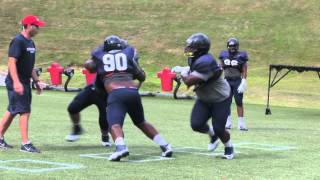 Samford Football Training Camp Day 5 [upl. by Iadrahs891]