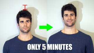 How to Grow 1 Inch Taller  In Only 5 Minutes [upl. by Balf]