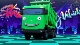 Strong Heavy Vehicles Songs  ✨Strong Heavy Vehicles Music Show🎶  Nursery Rhymes  Songs for Kids [upl. by Llehcear]