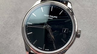 Patek Philippe Calatrava 5227G HUNTER Caseback 5227G010 Patek Philippe Watch Review [upl. by Elenore]