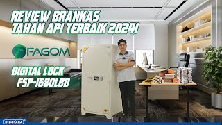 REVIEW BRANKAS TAHAN API TERBAIK 2024  FAGOM DIGITAL LOCK FSP1680LBD [upl. by Stempson223]