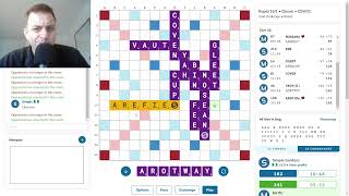 Scrabble game with commentary no471 [upl. by Rior]