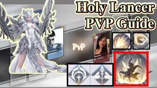 Revelation M Holy Lancer PVP Guide amp Class TIER LIST  MassBlade Vs Mischief 1v1 Arena [upl. by Rehotsirk]