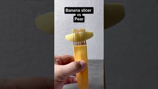 Banana slicer vs pear 🍐 [upl. by Hunt29]