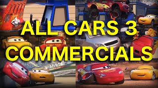 All CARS 3 Commercials RARE [upl. by Giulietta402]