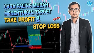 MENENTUKAN TARGET TAKE PROFIT amp STOP LOSS UNTUK PEMULA [upl. by Lilian]