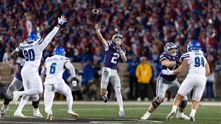 KState vs Kansas Football 2024 Full game [upl. by Nnylahs]