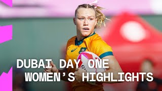 It’s a Maddi Levi MASTERCLASS  HSBC SVNS Dubai 2024  Day One Womens Highlights [upl. by Hyams]