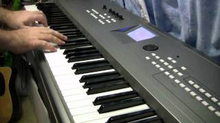 Yamaha MM8 Noodling blues on the piano [upl. by Orlina432]