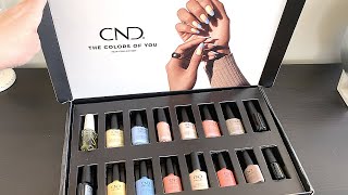 CND VINYLUX SPRING 2021 COLORS OF YOU  SWATCH amp COMPARISON [upl. by Rutan]