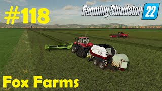 LS22 Fox Farms 118 das Gras ist reif amp Zuckerfabrik bauen  Farming Simulator 22 [upl. by Mirabella]