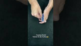 Magic Card Trick  Jumping Gemini magic tutorial shorts [upl. by Yacov]