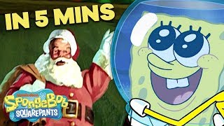 SpongeBob “Christmas Who” Holiday Special 🎅 in 5 Minutes [upl. by Durham294]