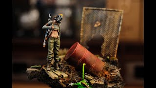 PAINTING STALKER FIGURE 135 scale [upl. by Eissak]