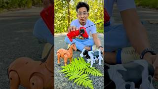 Two Remote control Cow and horse Unboxing🐎🐄🔥 [upl. by Marquita]