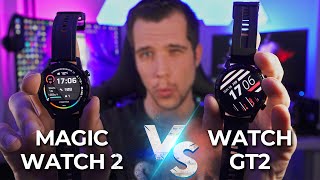 HUAWEI Watch GT2 vs Honor MAGIC WATCH 2 REVIEW  BEST SMARTWATCH 2020 [upl. by Orrin]