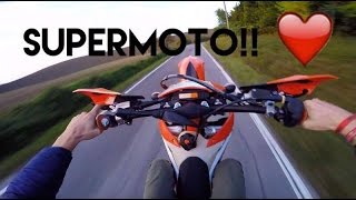 KTM SUPERMOTO 200cc  KILLING THAT MOTO [upl. by Daht817]