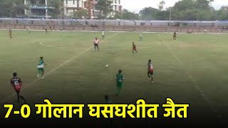 South Goa UC Dominates Pax of Nagao in GFA U15 Div 1 LeagueGOA365 [upl. by Mariya]