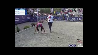 FRENCH PETANQUE CHAMPIONSHIP 2024 WOMEN SINGLE  DESCAS THÉOPHANIE VS BAUSSIANPROTAT NADÈGE [upl. by Adnohrahs]