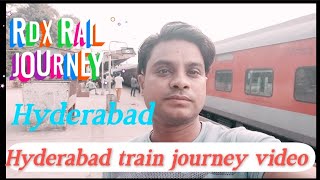 ballarshah to Hyderabad train journey video Ac coach travel 🧳 [upl. by Anitnatsnok]