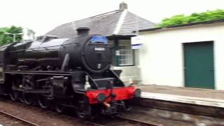 Railway Station Arisaig West Highland Line Scottish Highlands Scotland [upl. by Georgi846]