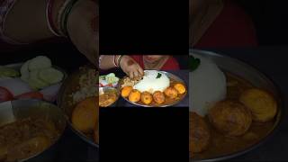 EATING EGG CURRY RICE🤤 MUKBANG VIDEO [upl. by Eanej670]