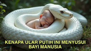 Kenapa Ular Putih Ini Menyusui Dan merawat Bayi Manusia [upl. by Chelsea]