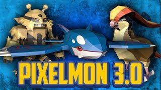 MInecraft Pixelmon 30 Update Model Showcase Reveal [upl. by Ellesor]