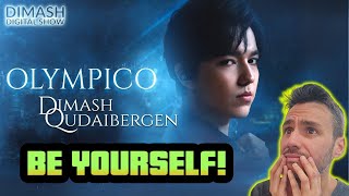 Dimash Qudaibergen  OLYMPICO REACTION First Time Hearing Dimash Kudaibergen Igor Krutoy Olimpico [upl. by Adnohryt]