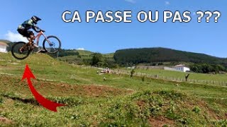 CA PASSE OU PAS   SAUT  FAIL  VTT DH [upl. by Atirahc]